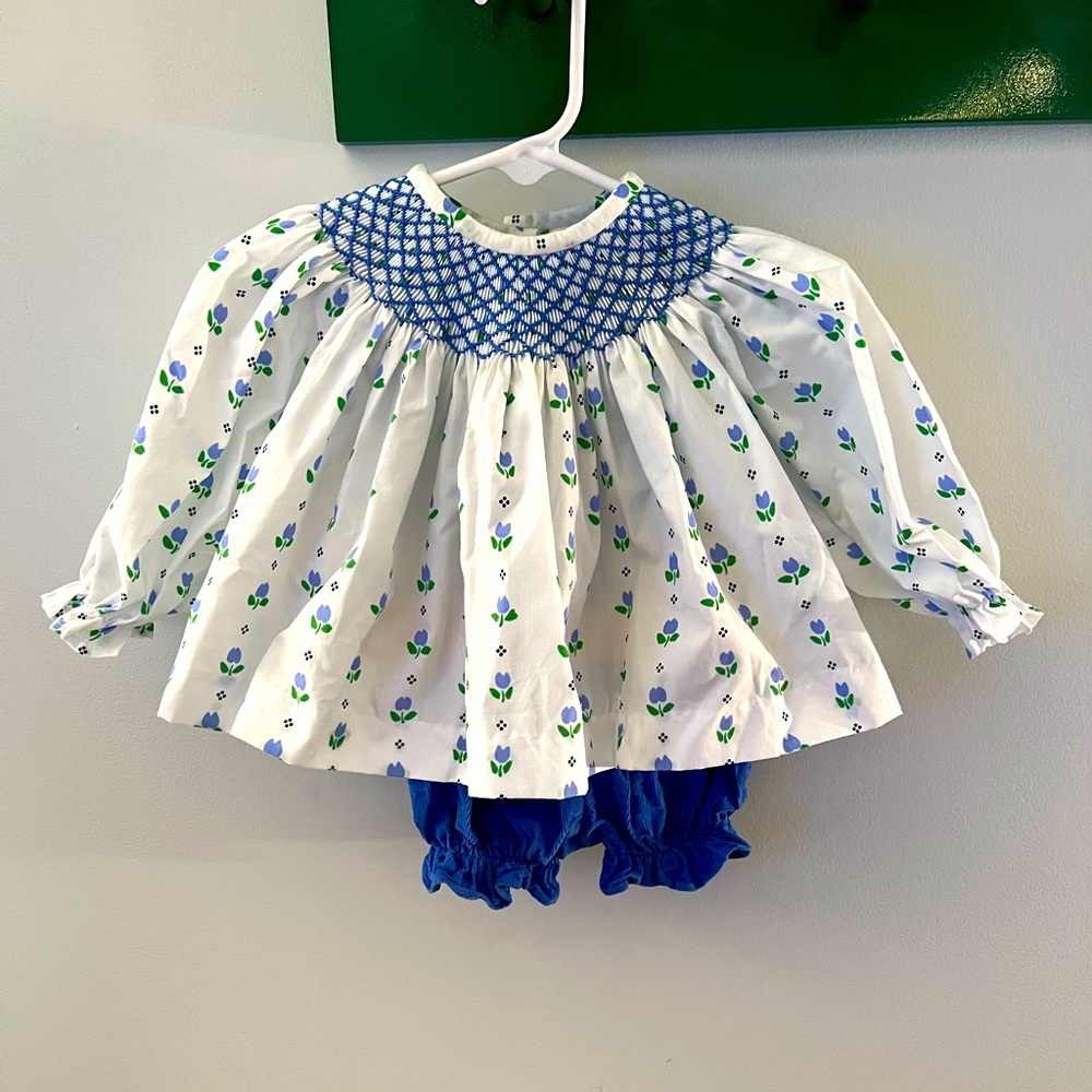 Beaufort Bonnet. Georgetown Tulip Diaper Set.